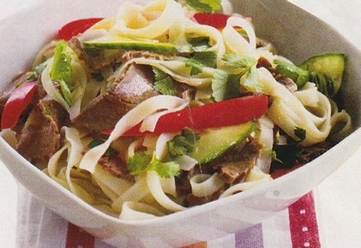 picture of Asian beef salad
 Asian